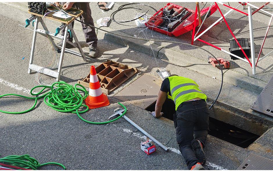 canalisation egout Linas